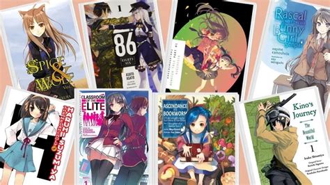 light novels who inspired anime whose books are complete